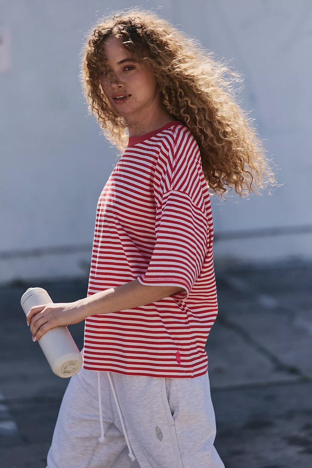 Tackle Court Stripe Tee