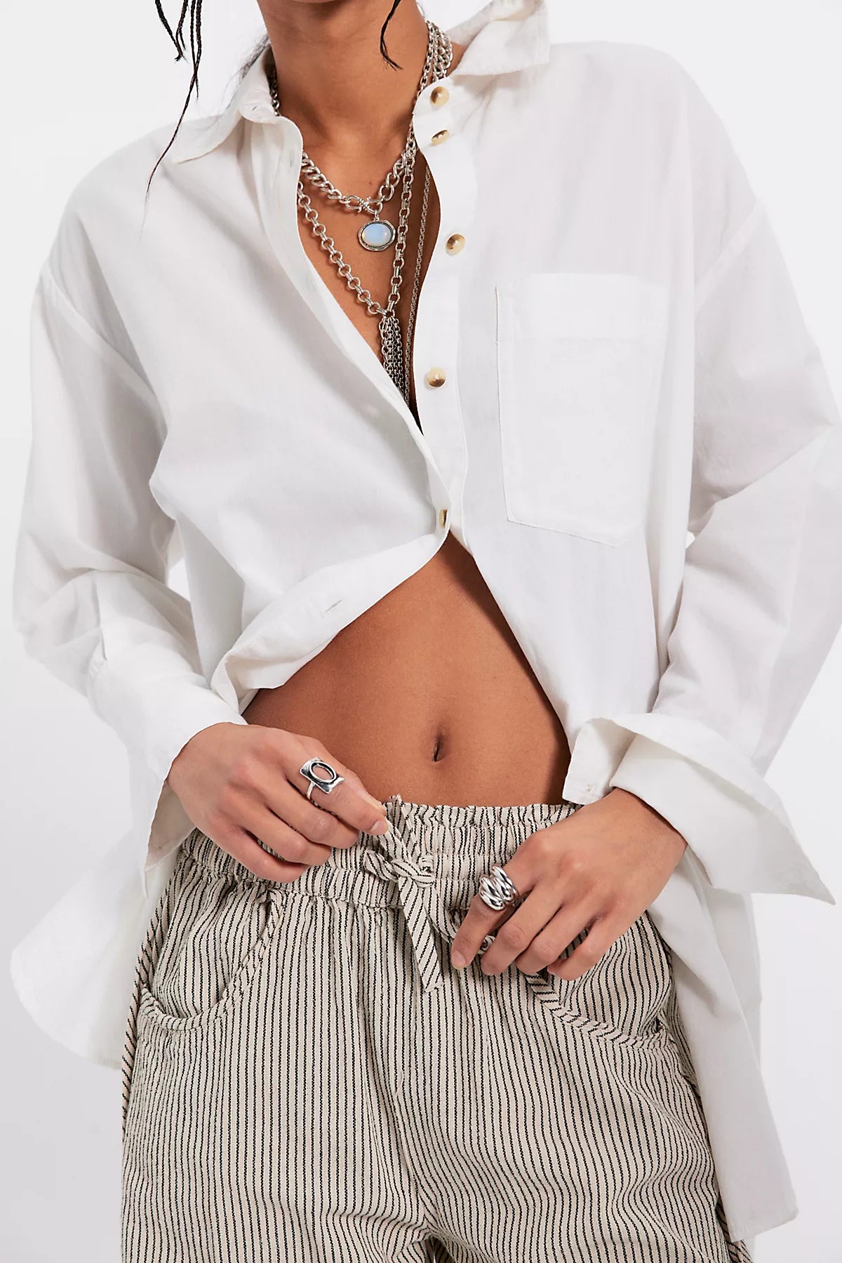 Something Good Pull-On Barrel Pants