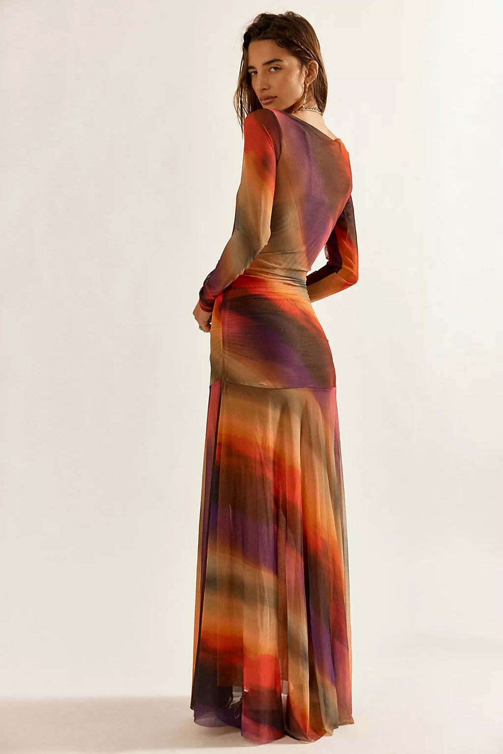 Sunnei Mesh Maxi Dress