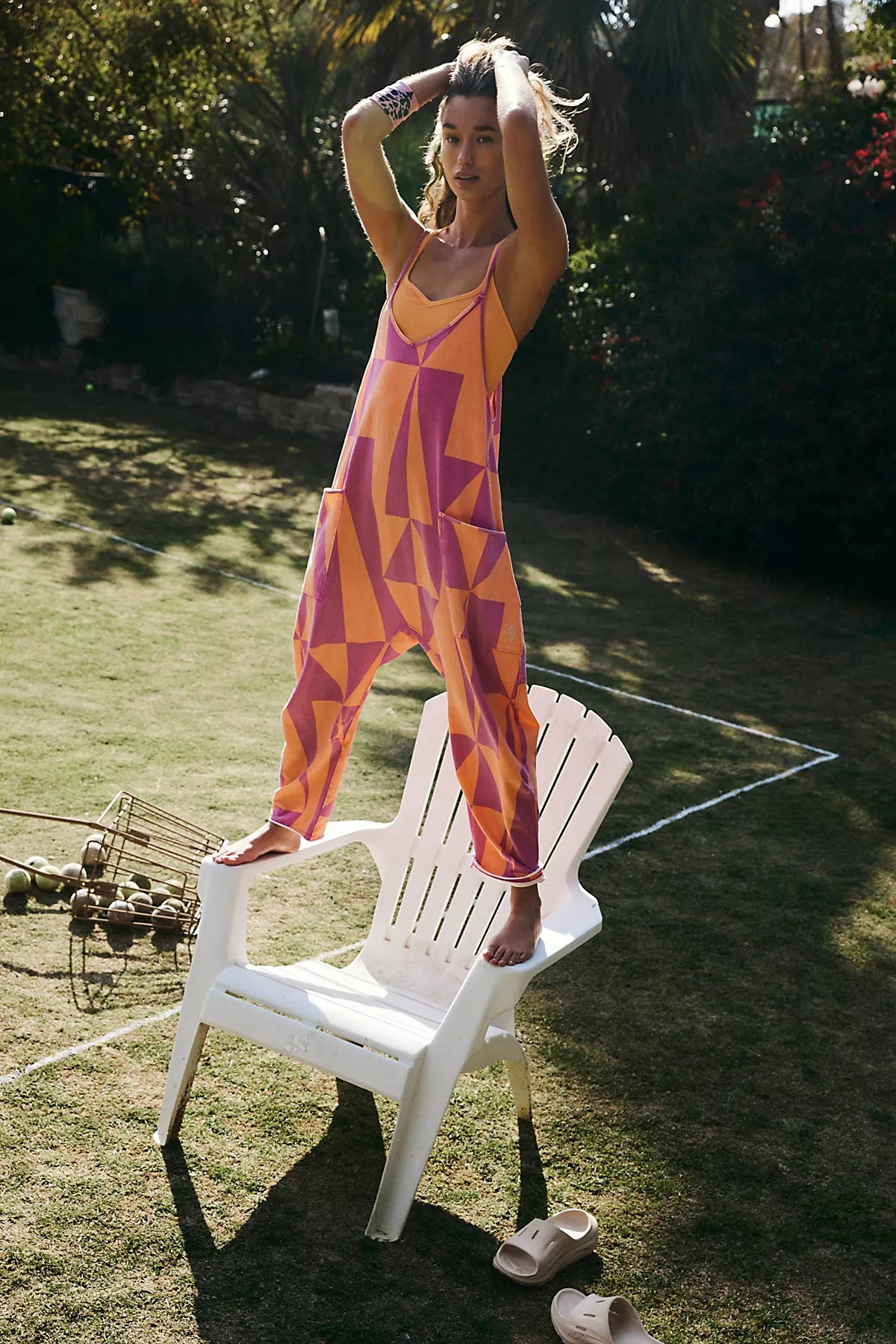 Hot Shot Printed Onesie