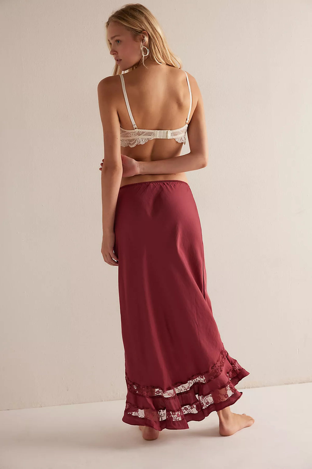 Long Lost Lover Maxi Slip Skirt