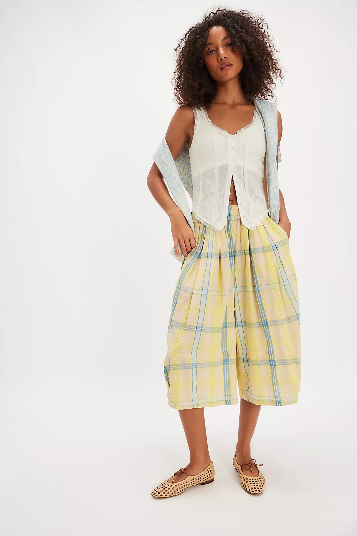 Ivy Pull-On Culotte Pants