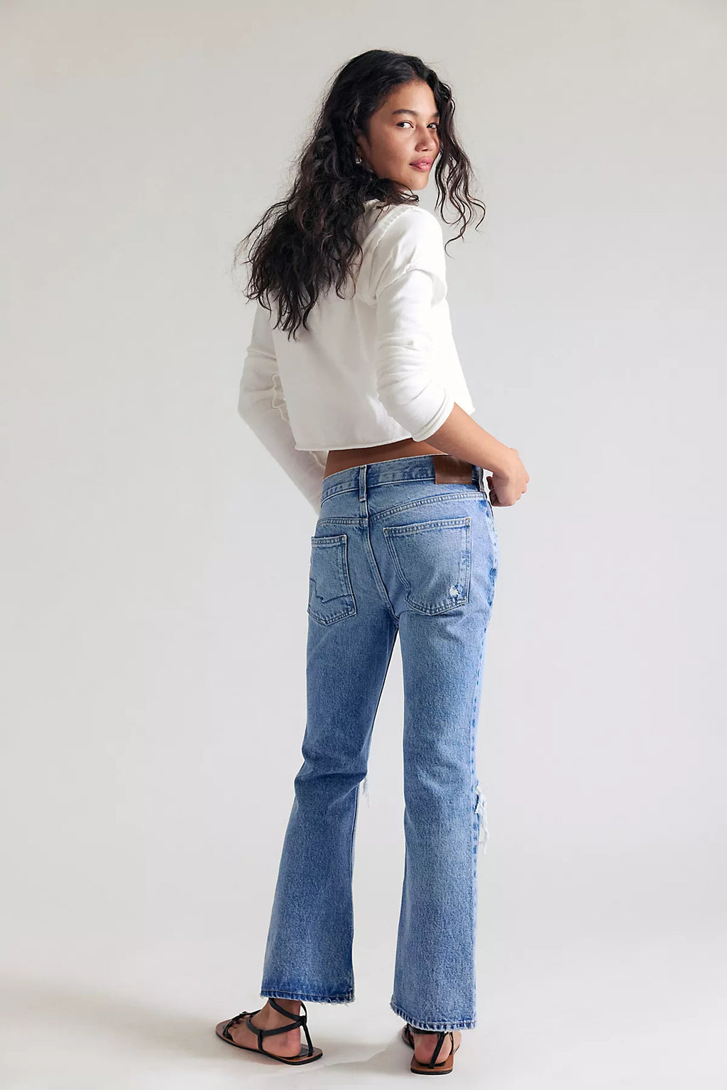 We The Free Elowen Cropped Flare Jeans