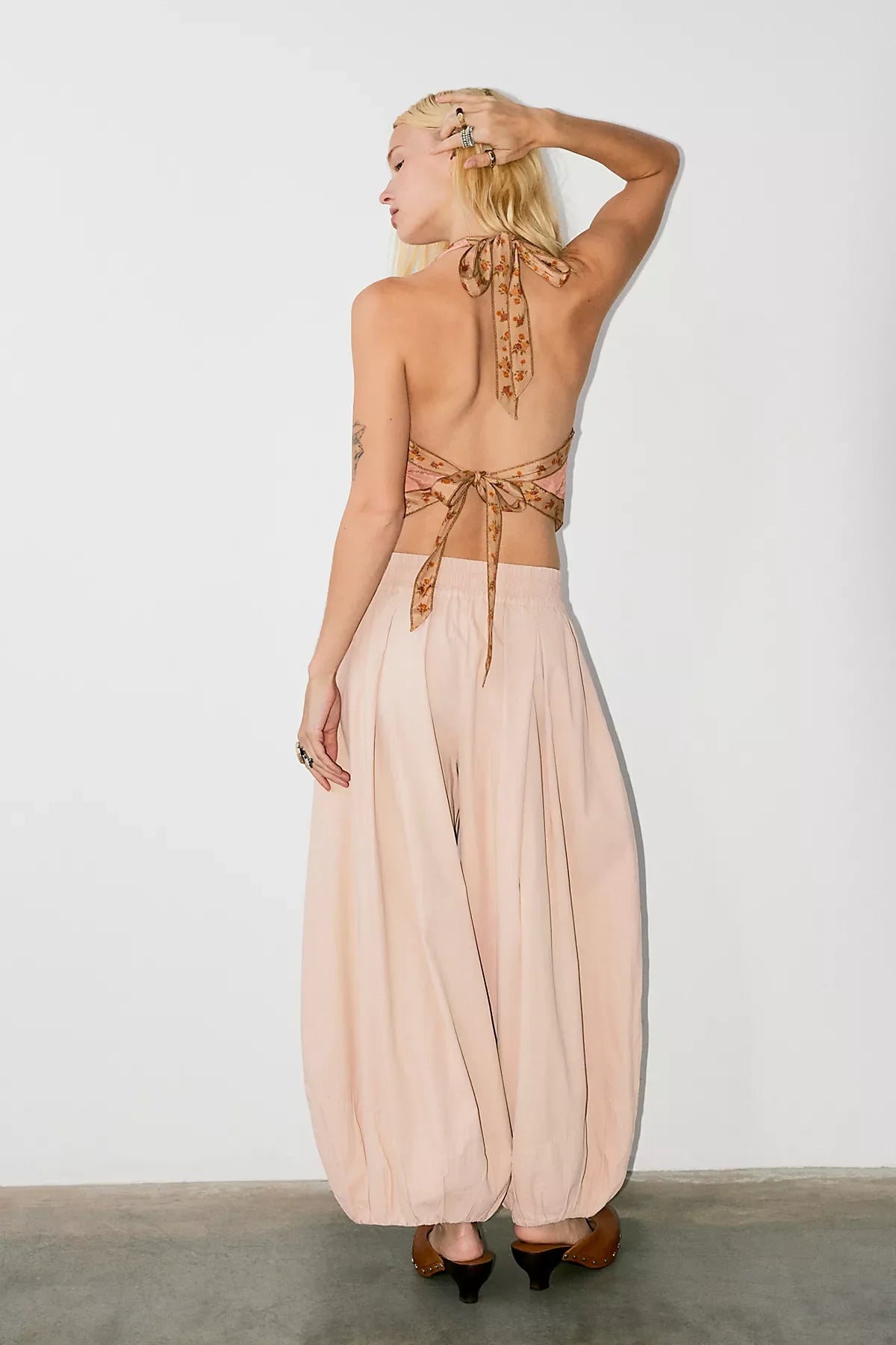 Moonflower Pull-On Balloon Pants