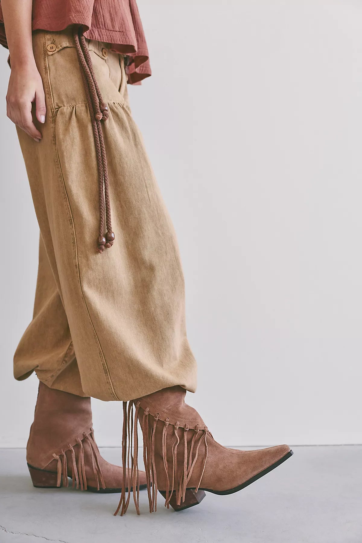 Lennon Fringe Boots