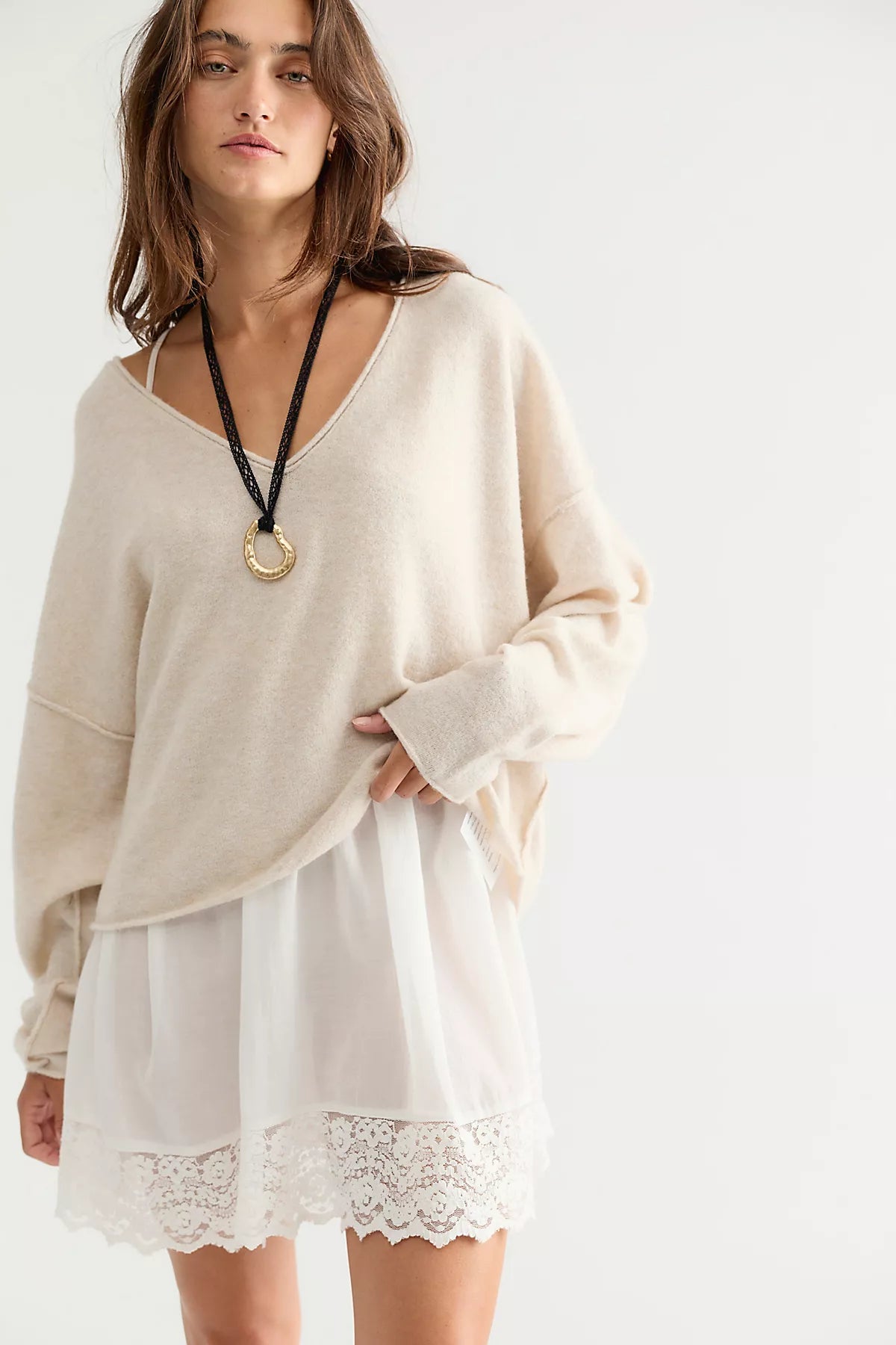 See Me V-Neck Pullover