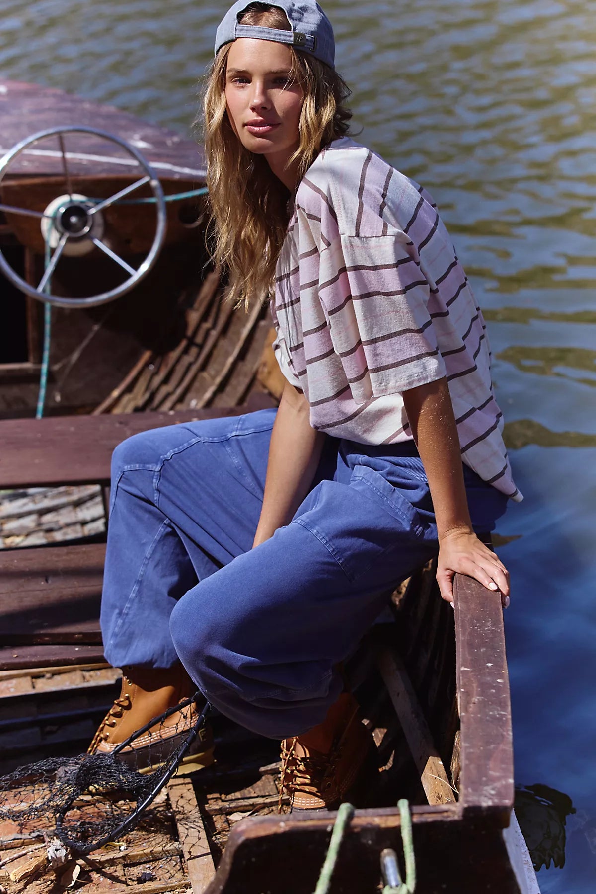 Tackle Post Up Stripe Tee