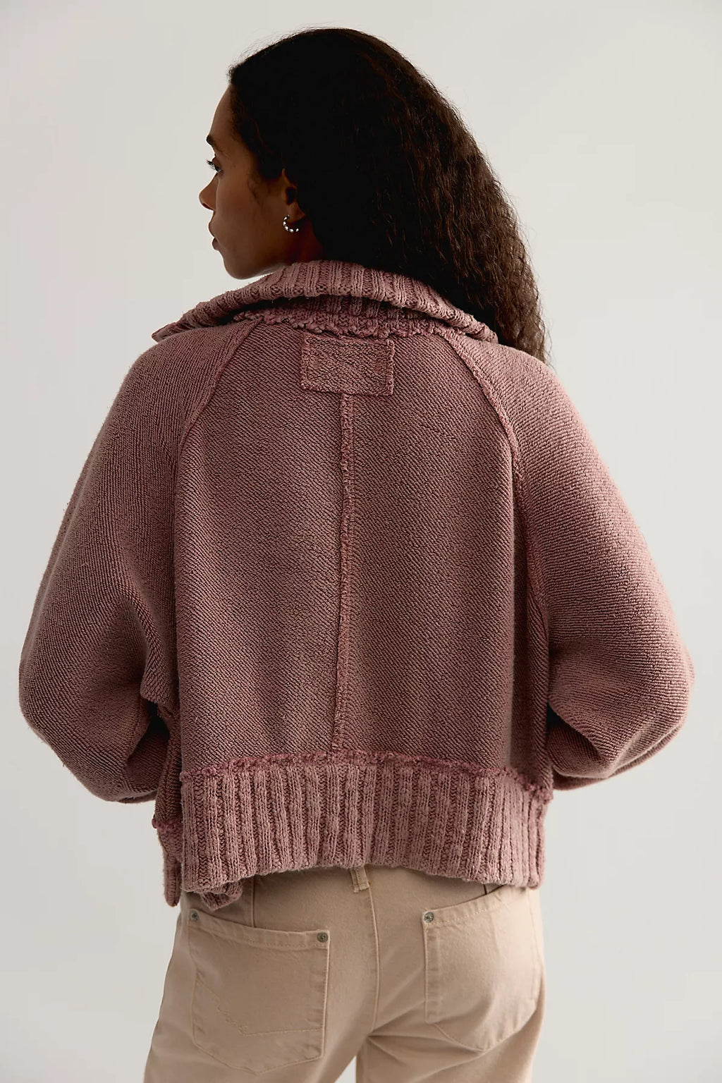 We The Free Annie Cozy Funnel-Neck Cardi