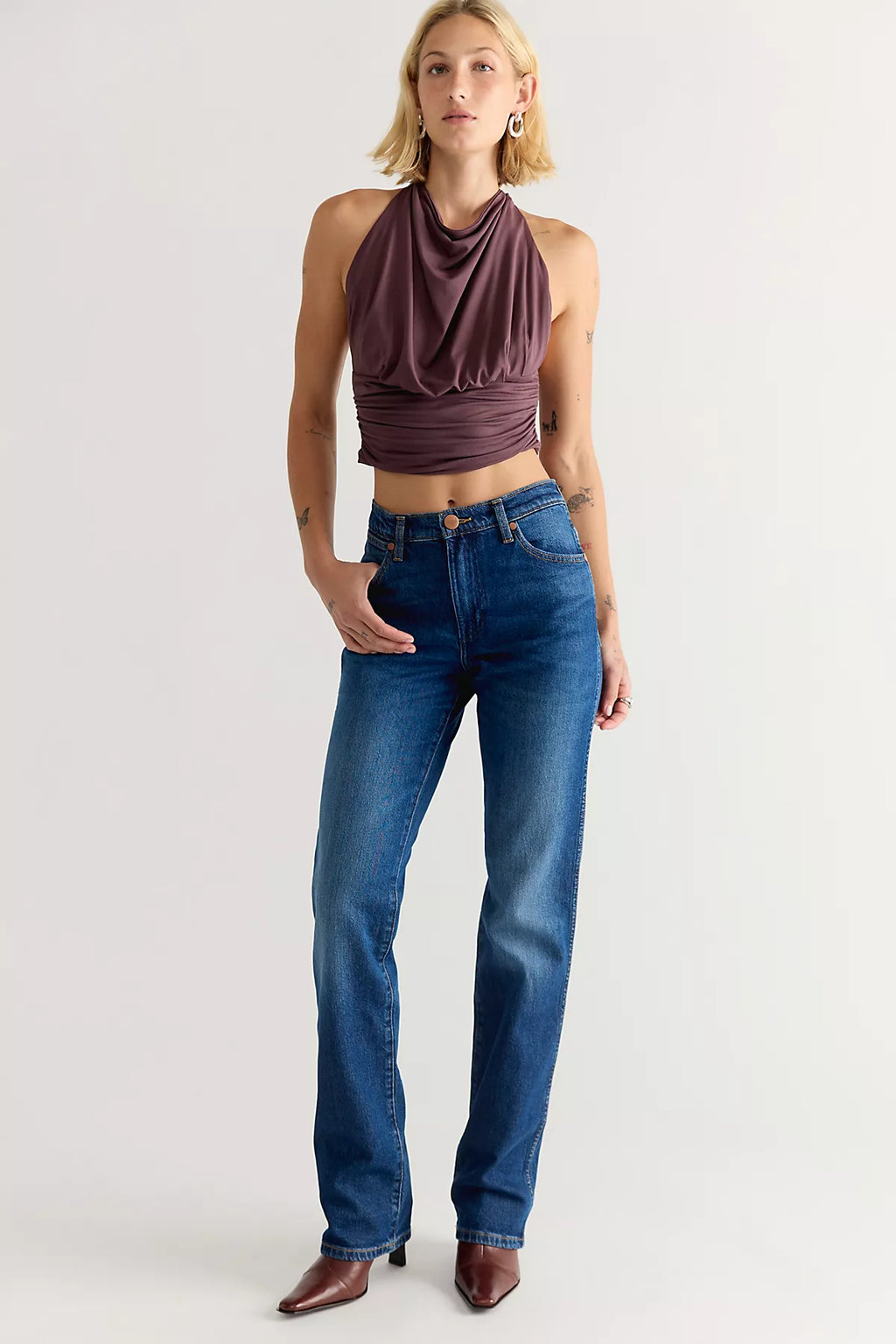 Wrangler Wrancher Mid-Rise Bootcut Jeans
