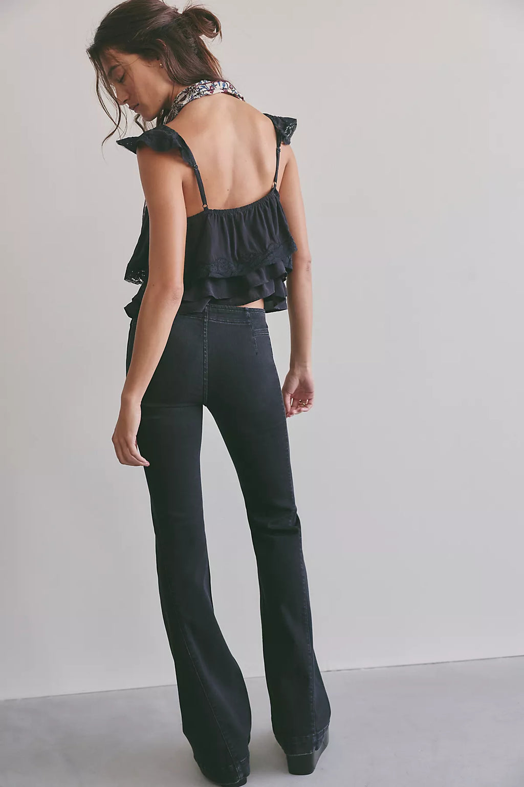 We The Free Alamo Low-Rise Flare Jeans