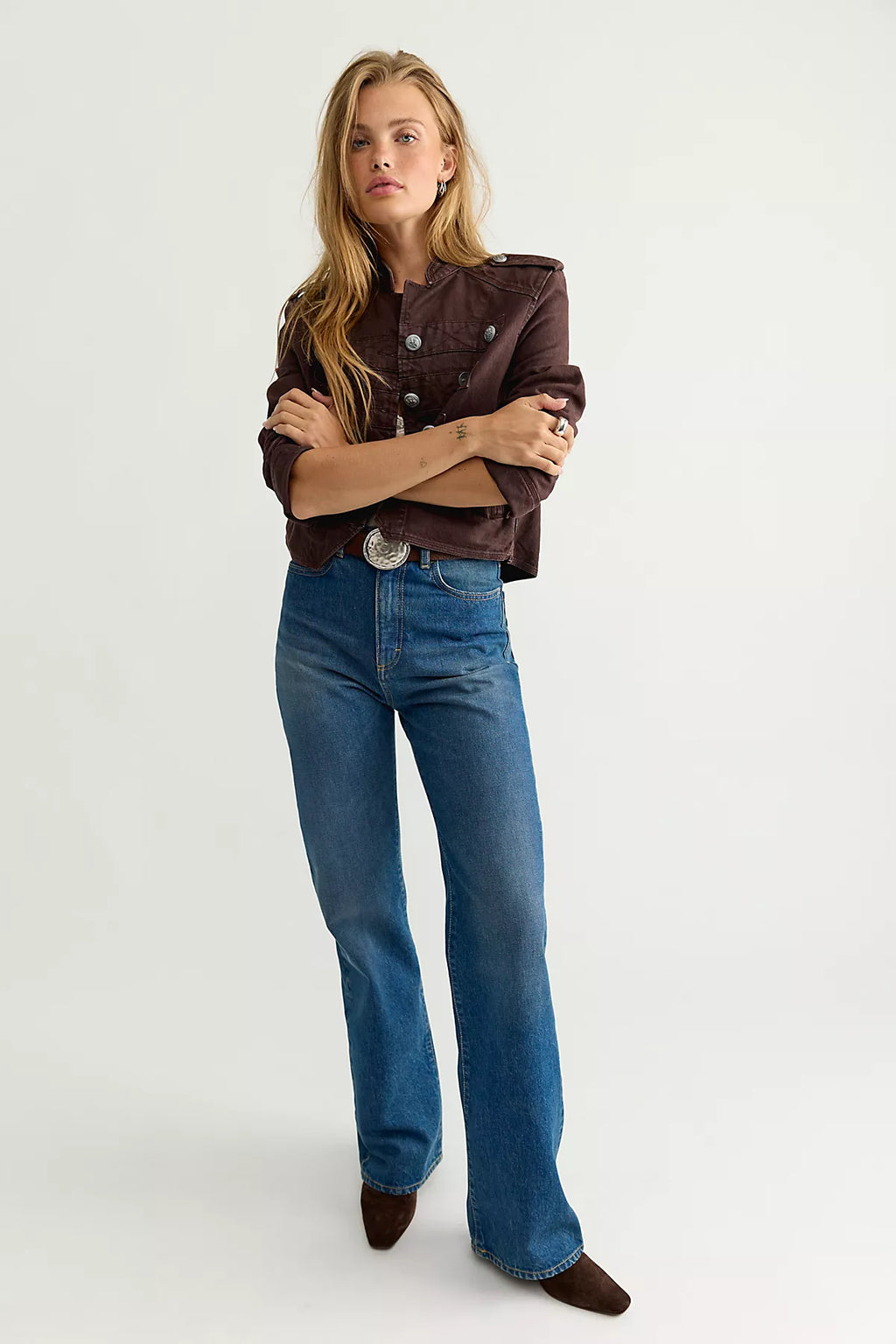 Icon Denim High-RIse Bootcut Jeans