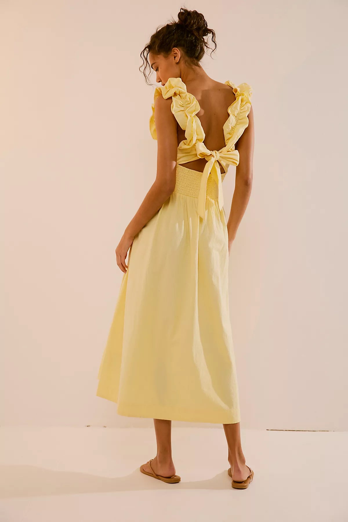 Ruffle It Up Midi Dress