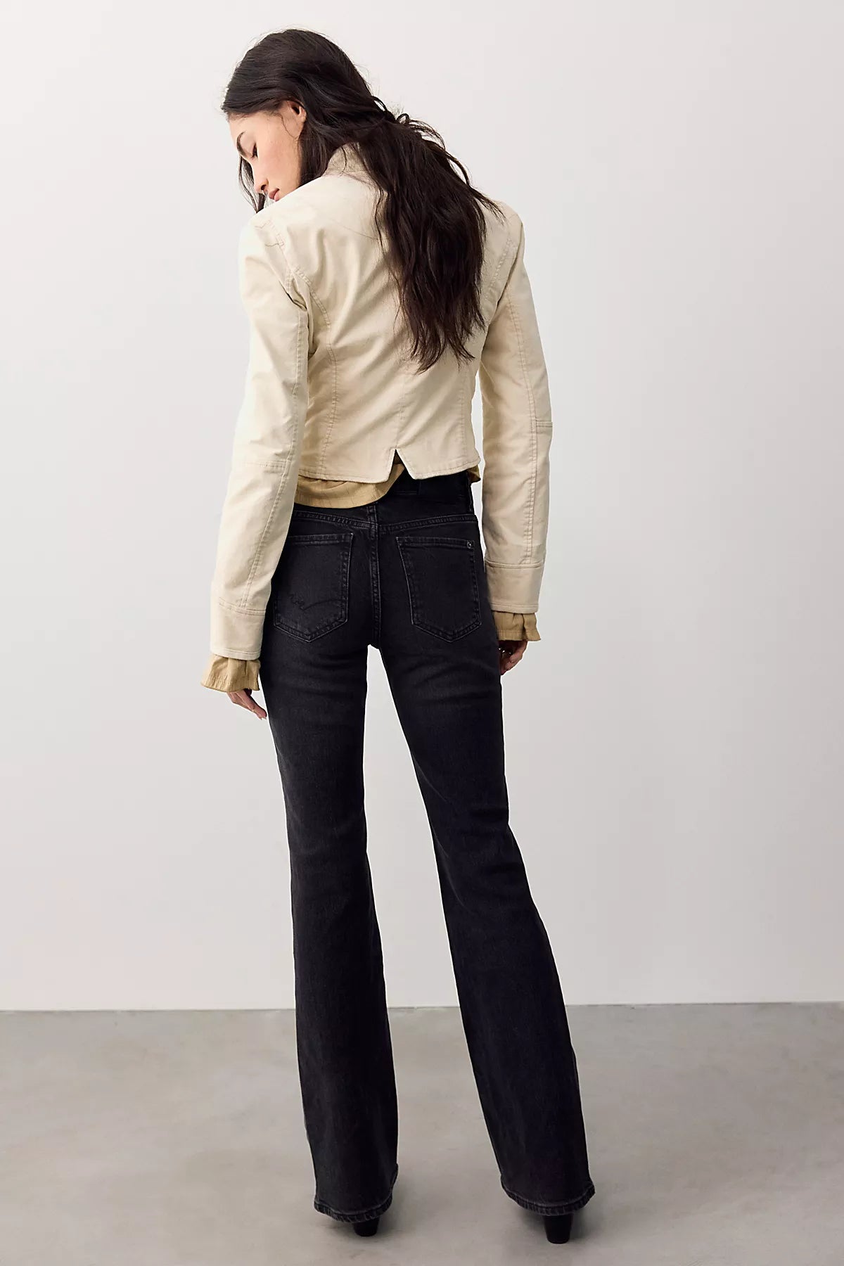 We The Free Double Knot High-Rise Straight Bootcut Jeans