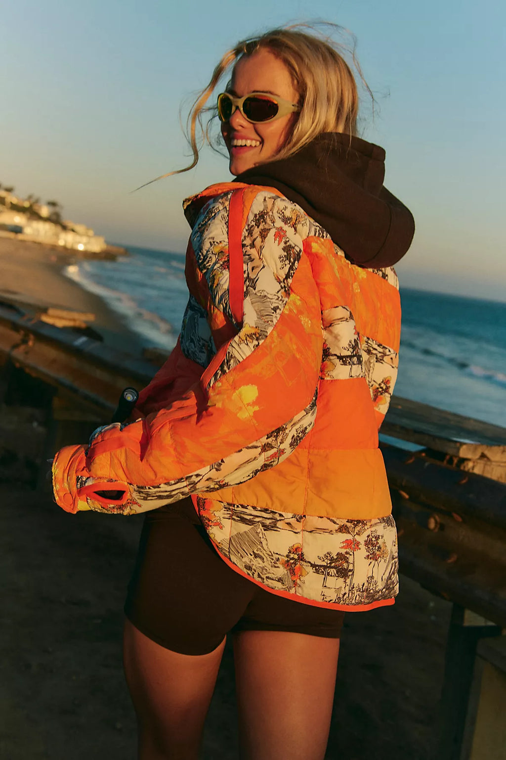 Pippa Printed Packable Puffer Jacket