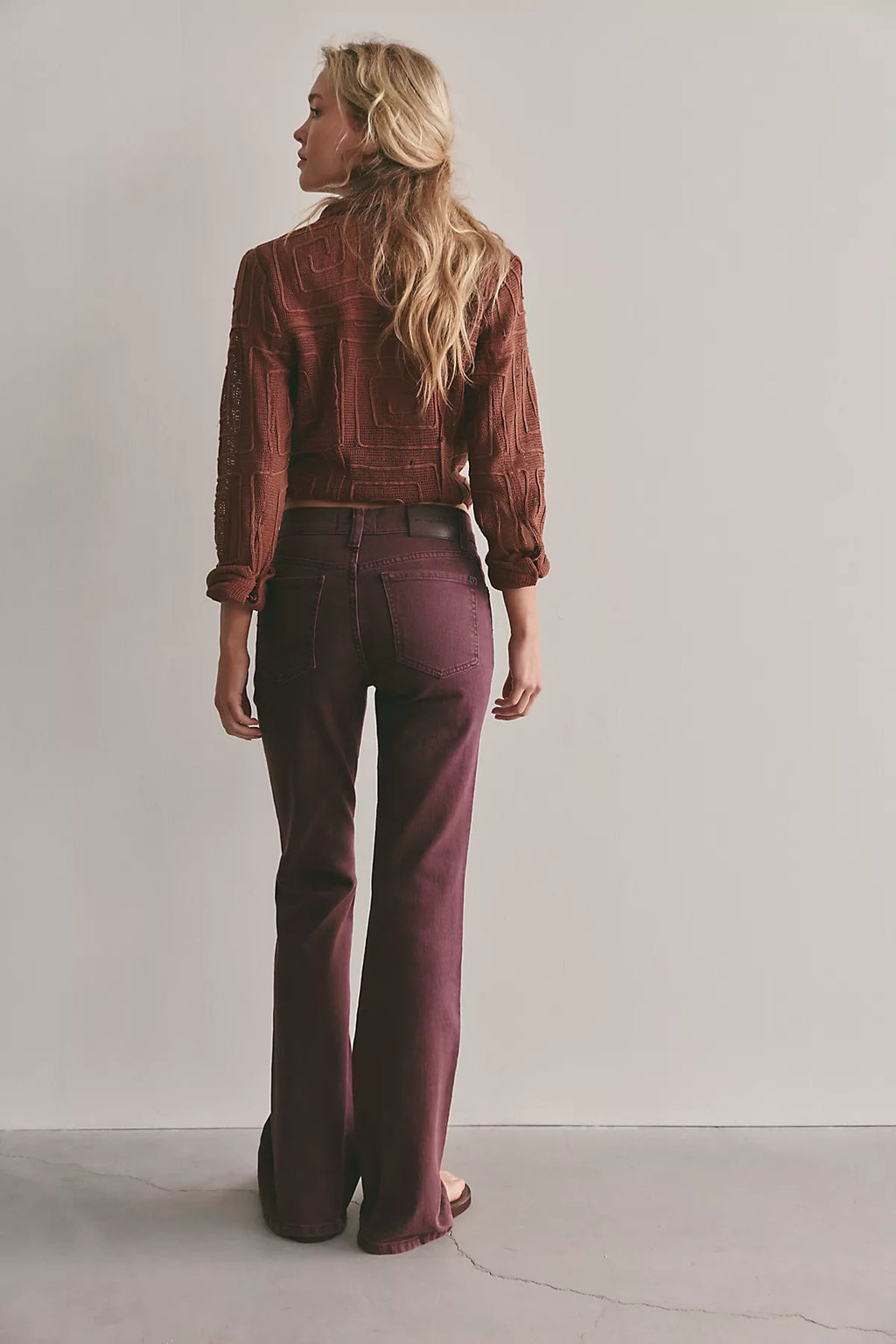 We The Free Double Knot High-Rise Straight Bootcut Jeans