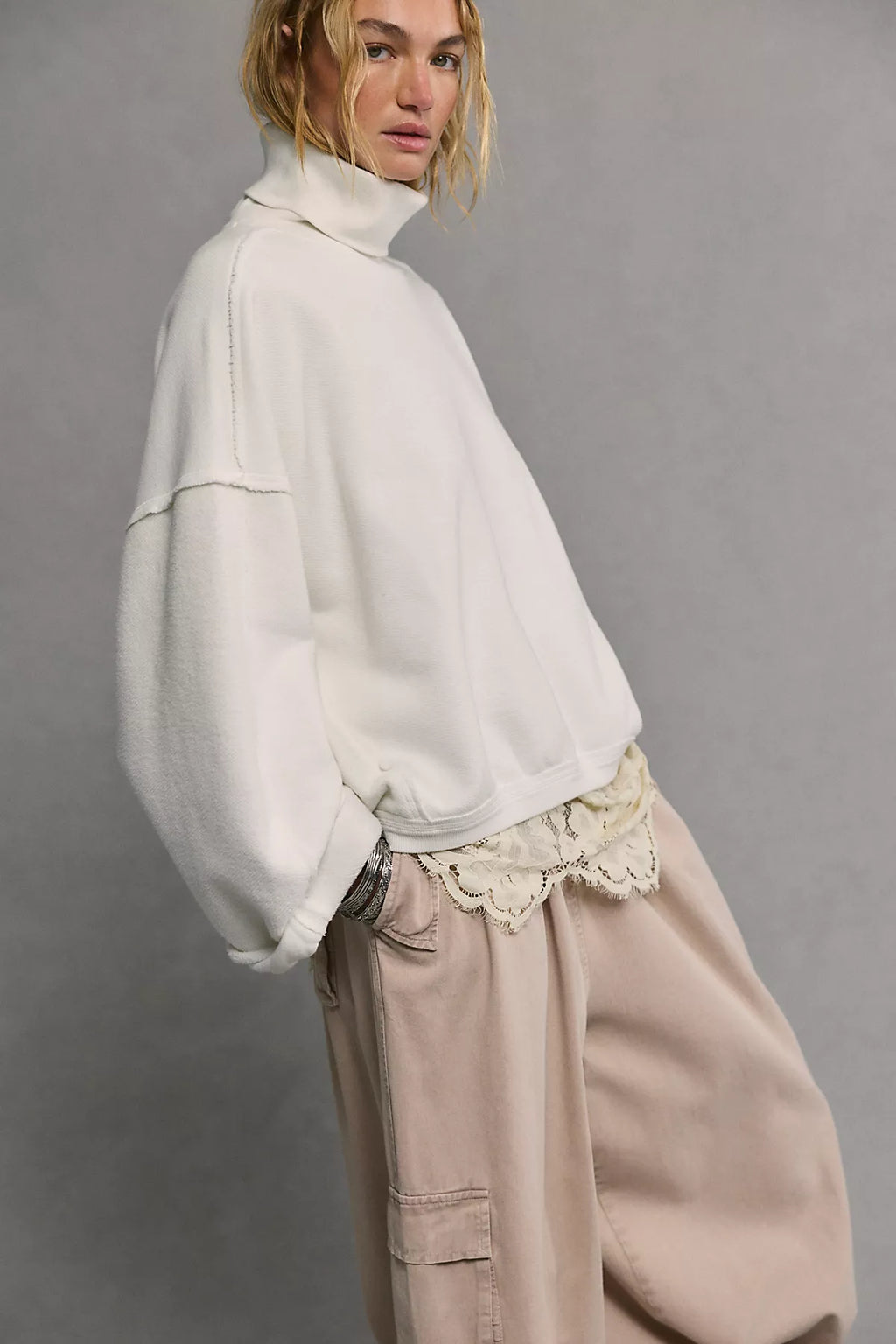 We The Free Mod In This Funnel-Neck Pullover