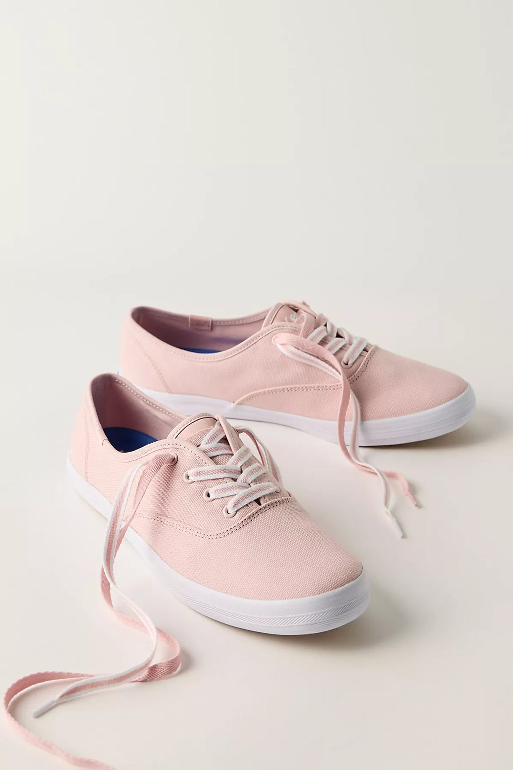 Keds Champion Canvas Varsity Stripe Lace-Up Sneakers