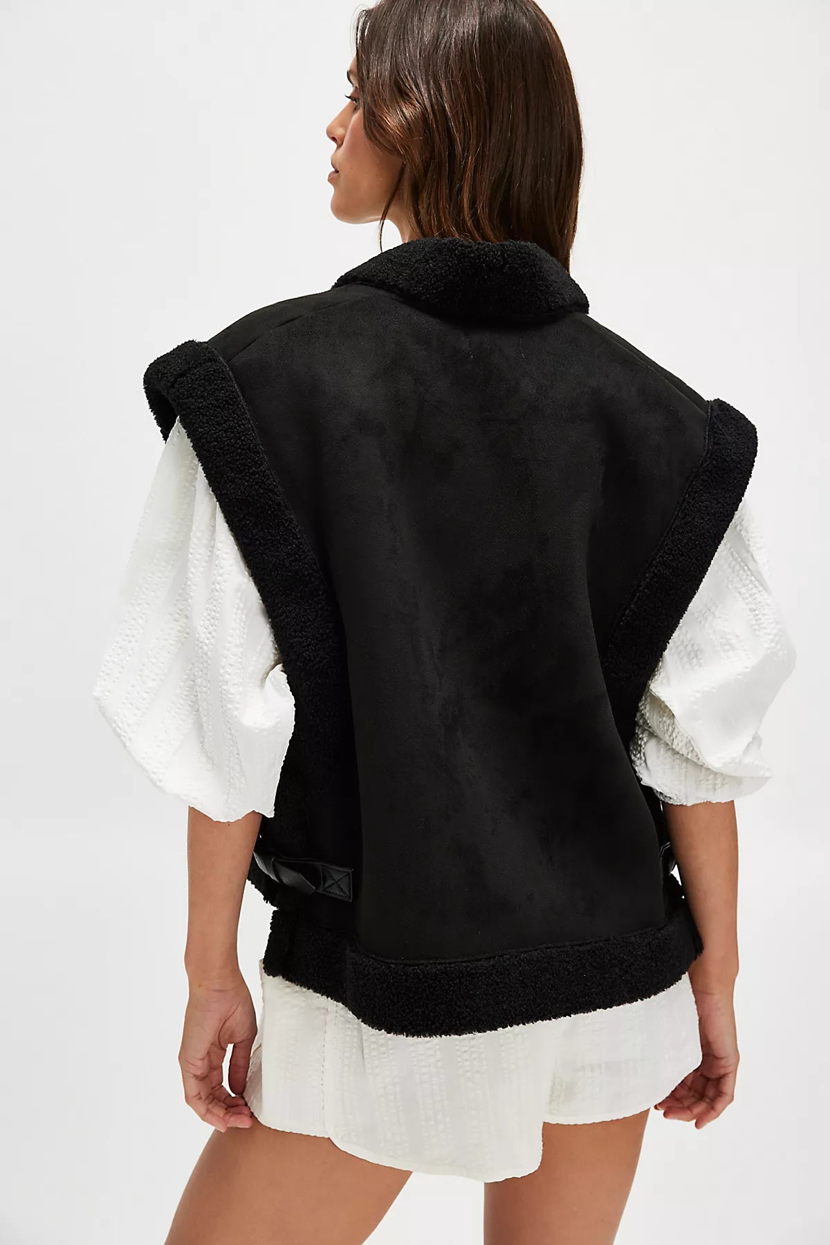 Marianna Vegan Suede Vest