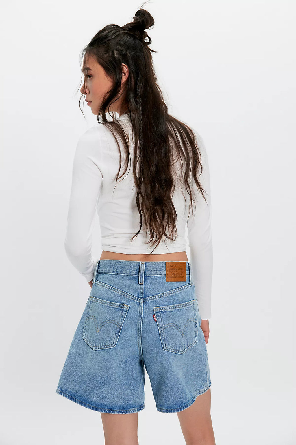 Levi's High-Rise Baggy Shorts