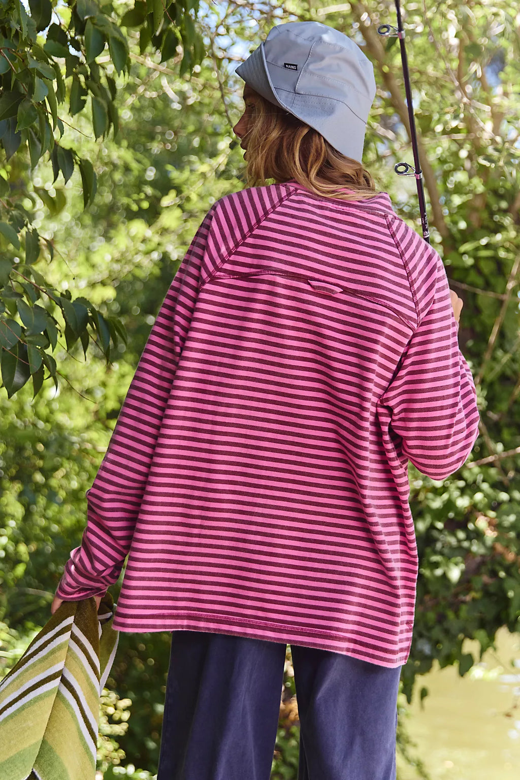Restoration Yarn Dye Stripe Layer