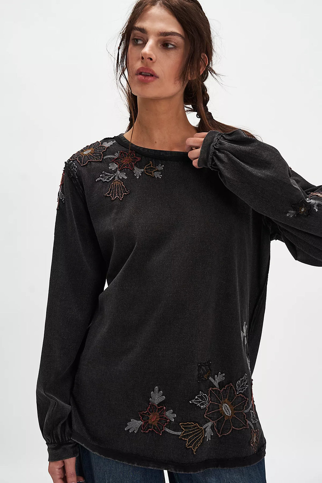 Violet Vines Long Sleeve
