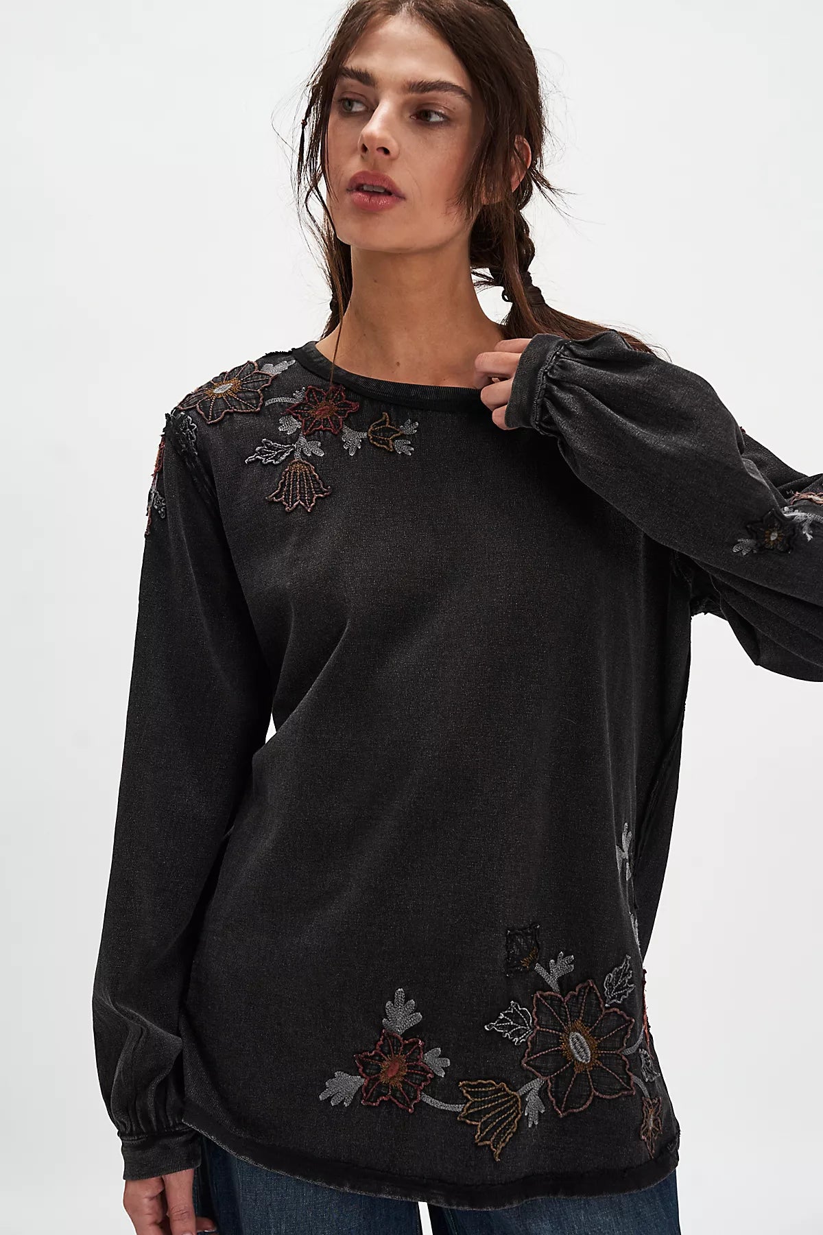 Violet Vines Long Sleeve