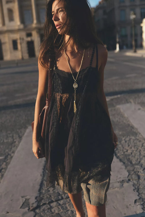 A Perfect Day Mini Slip Dress