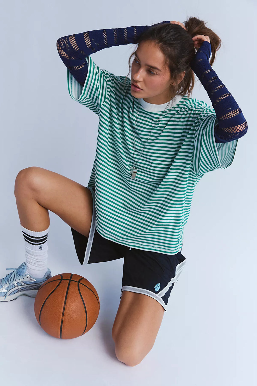 Tackle Court Stripe Tee
