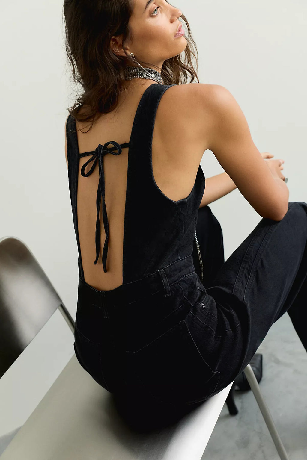 We The Free Corsica Twisted Seam Jumpsuit
