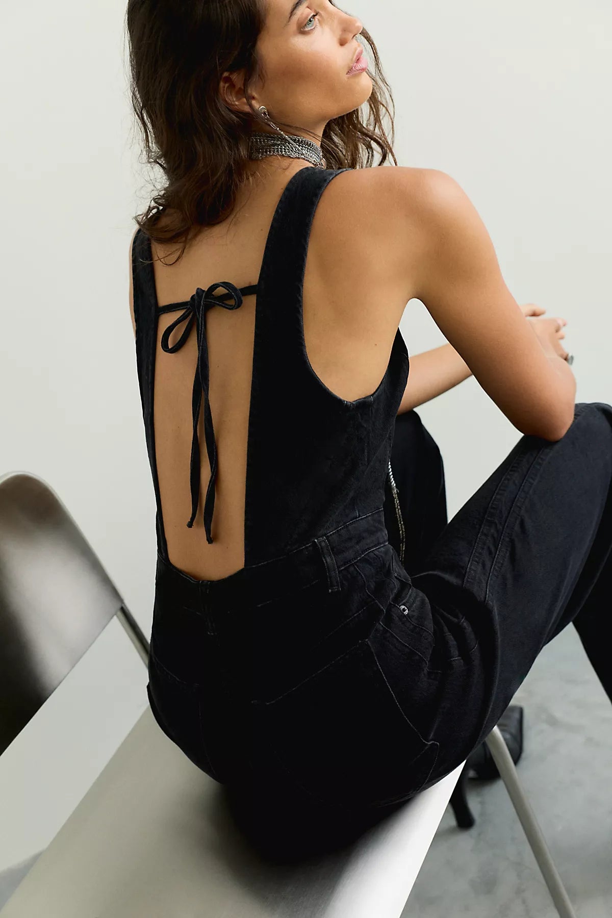 We The Free Corsica Twisted Seam Jumpsuit