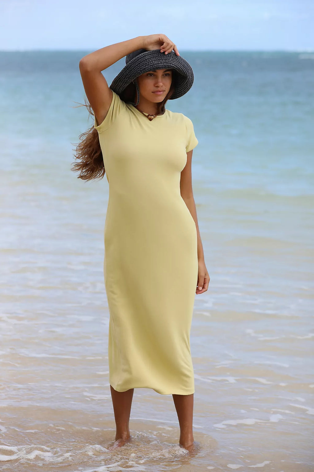 Good Feels Slim Midi Dress