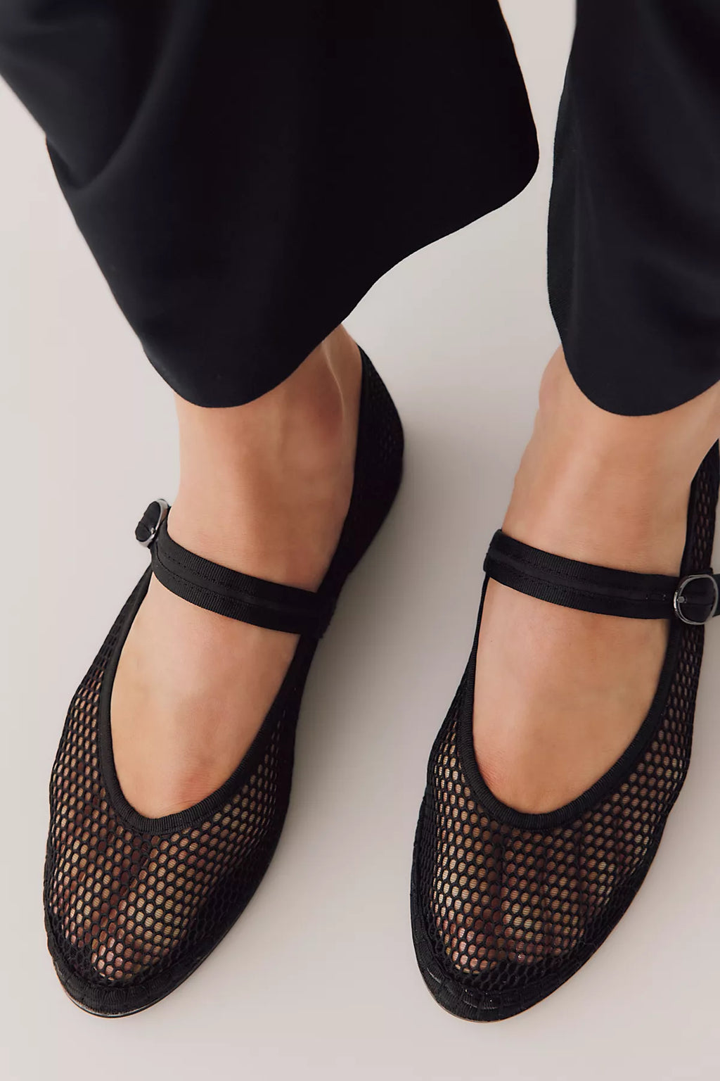 Isabella Mesh Mary Janes