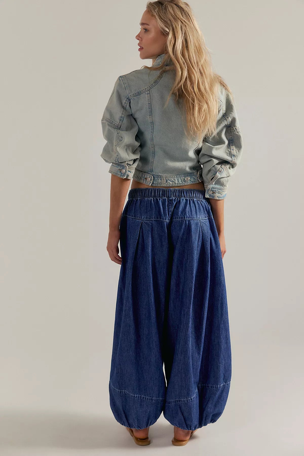 We The Free Moonflower Pull-On Balloon Jeans