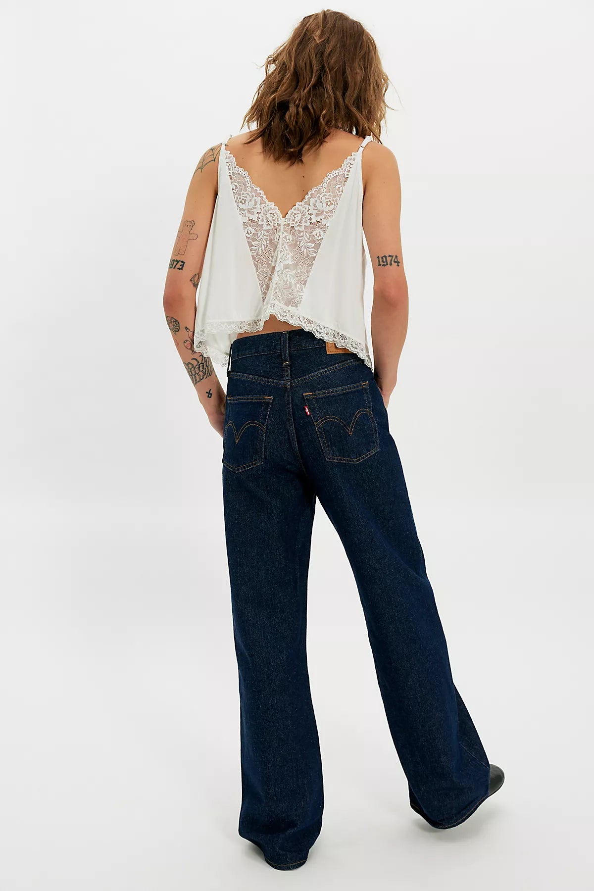 Levi's Ribcage Wide-Leg Jeans