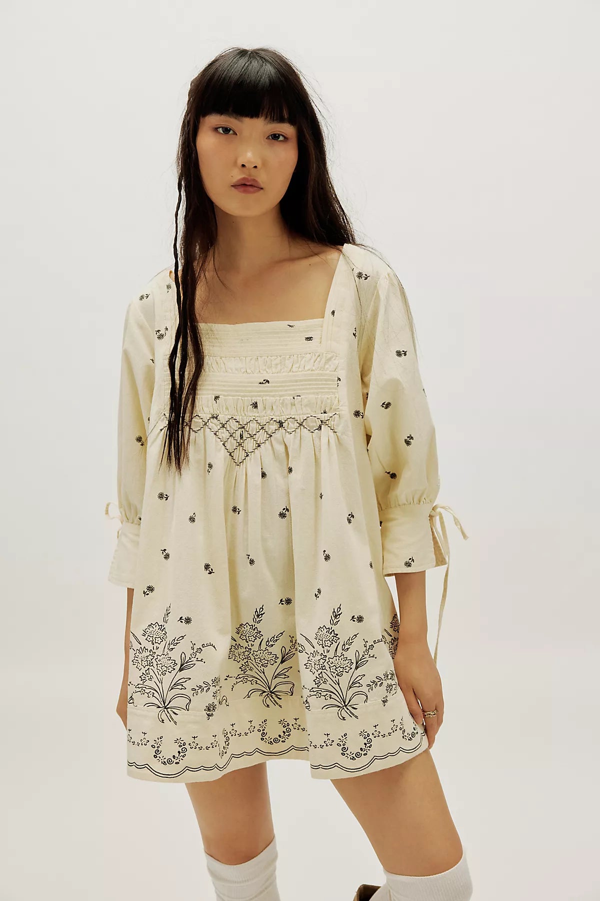 Sonora Printed Mini Dress