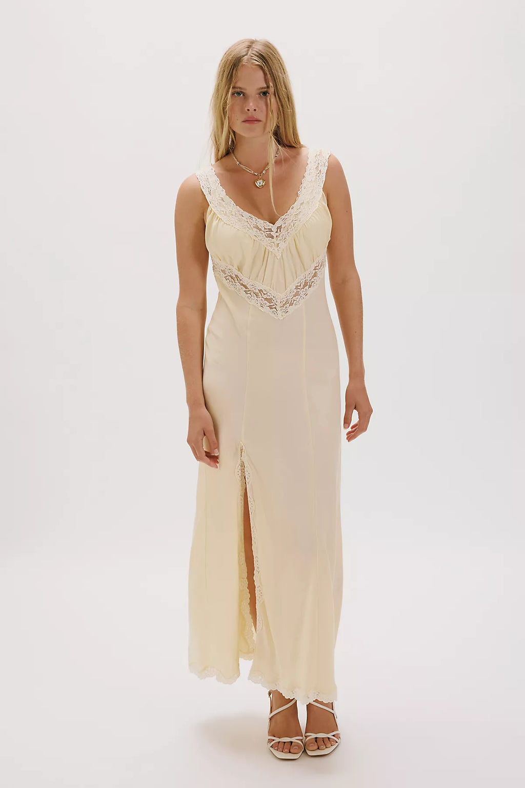Spell Vina Lace Slip Maxi Dress