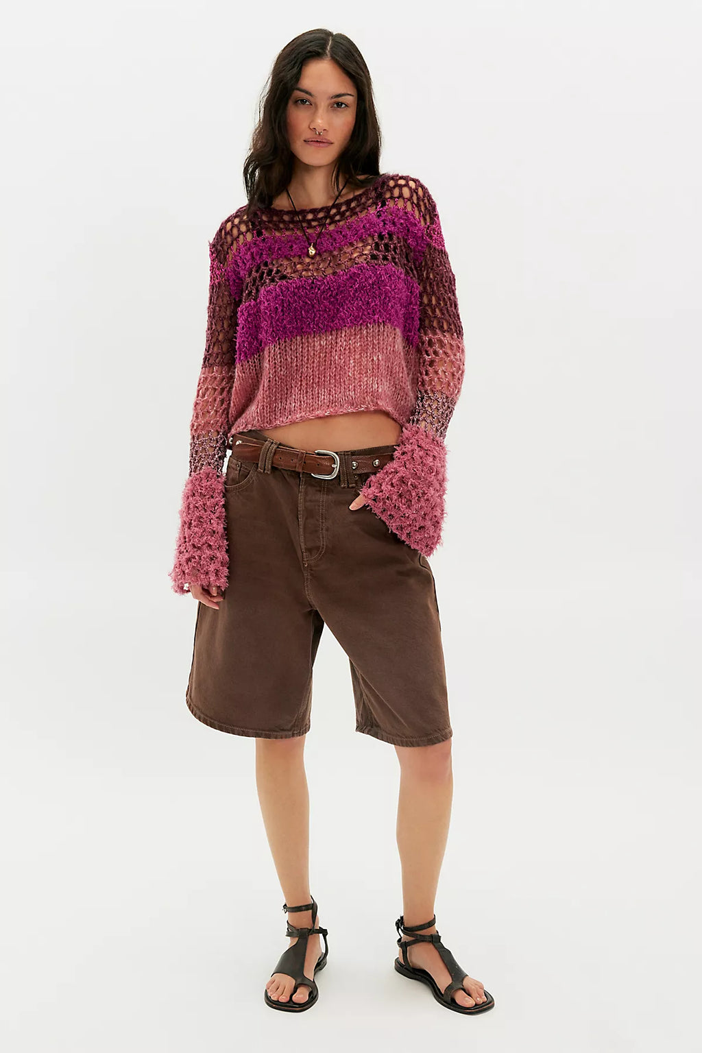 Mes Demoiselles Opha Crochet Sweater