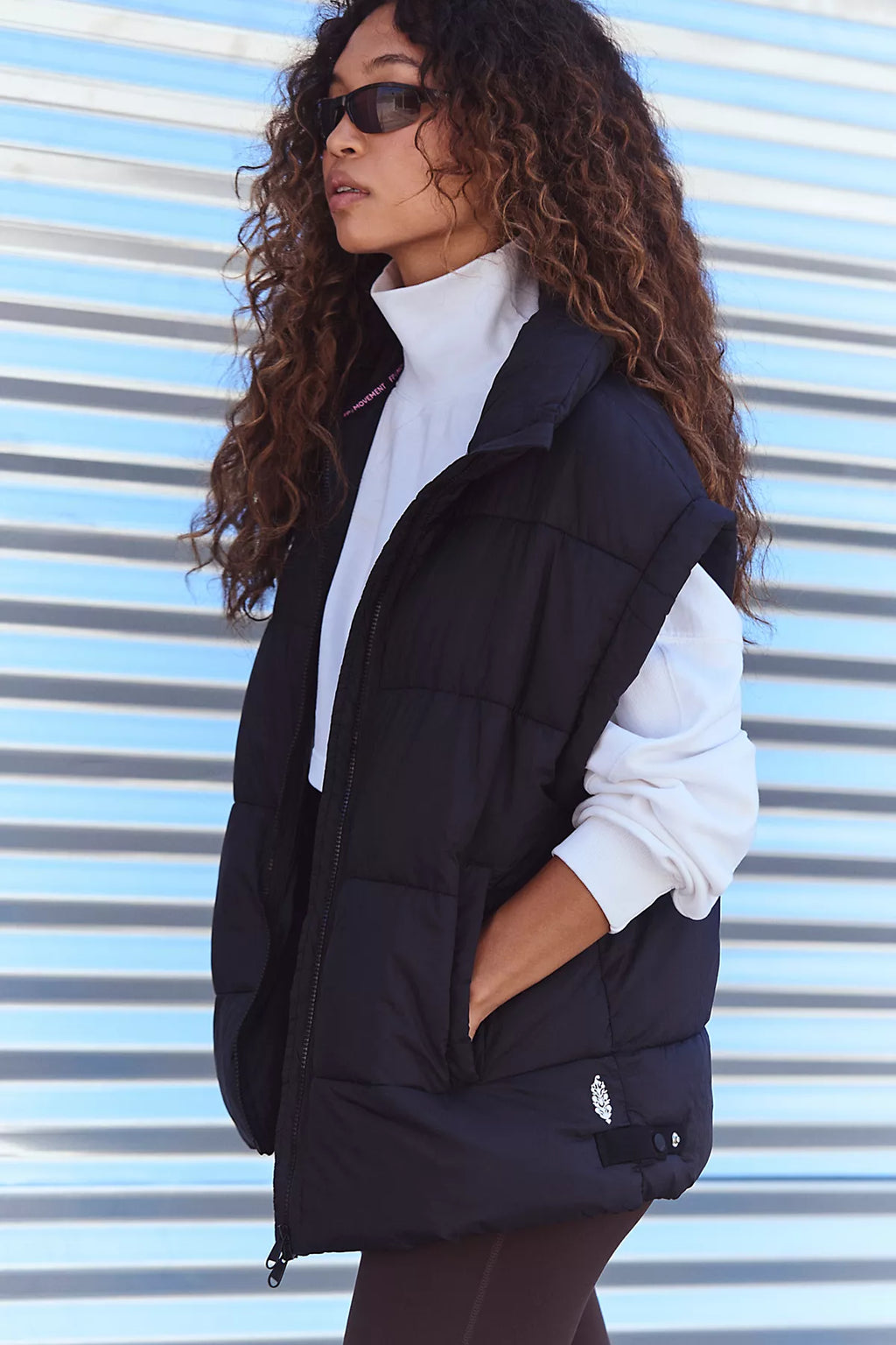 In A Bubble Puffer Vest