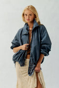 Chelsea Funnel-Neck Jacket
