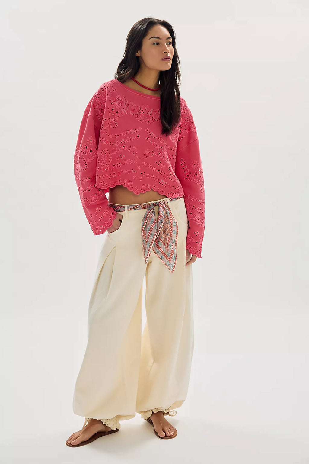 Iris Embroidered Sweatshirt