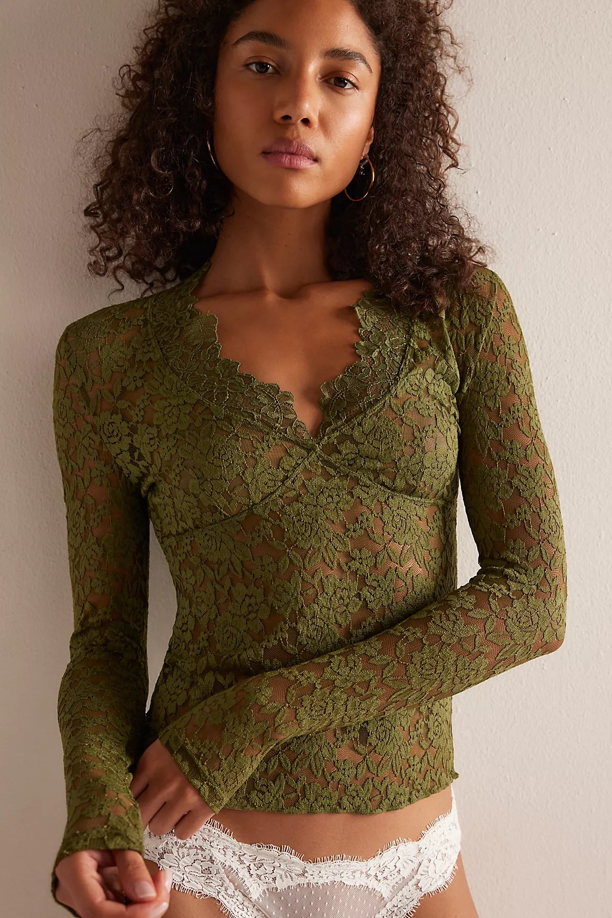 All Day Lace Long Sleeve