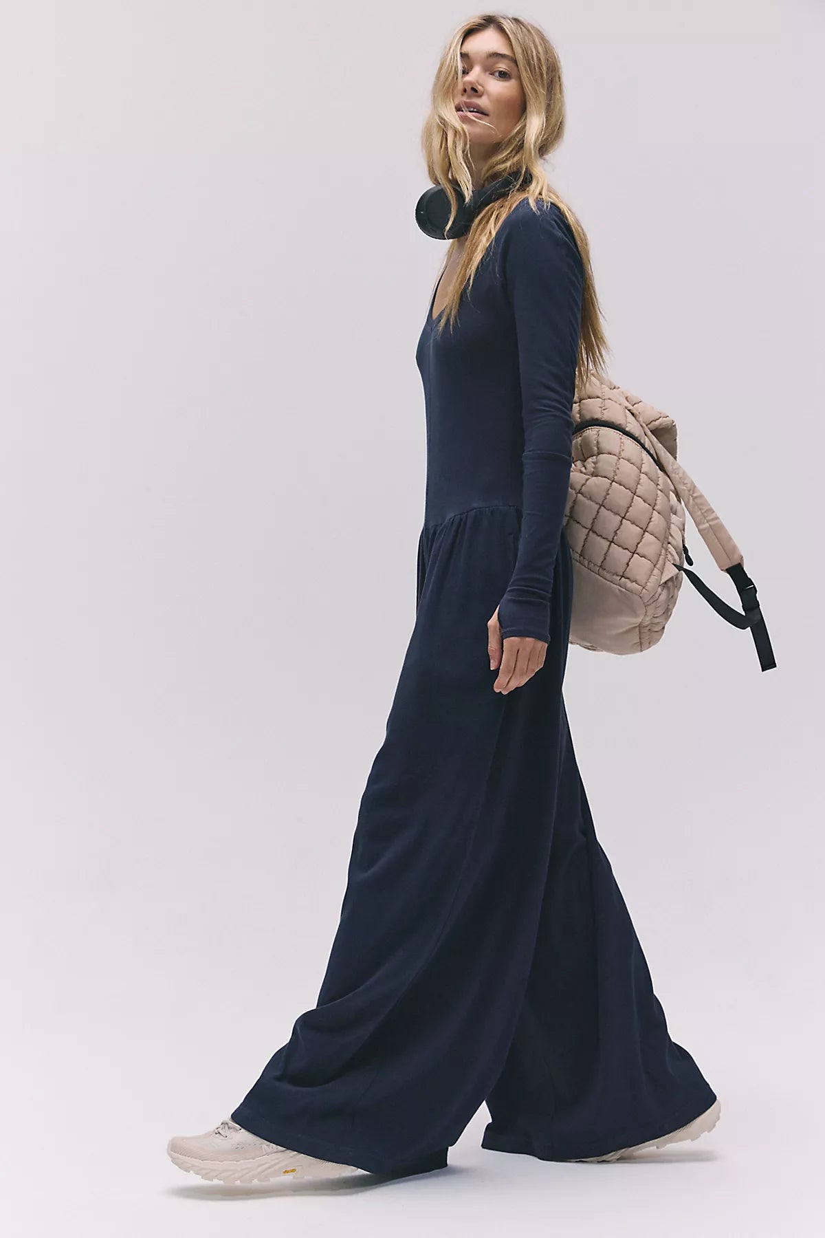 Hot Shot Wide-Leg Onesie