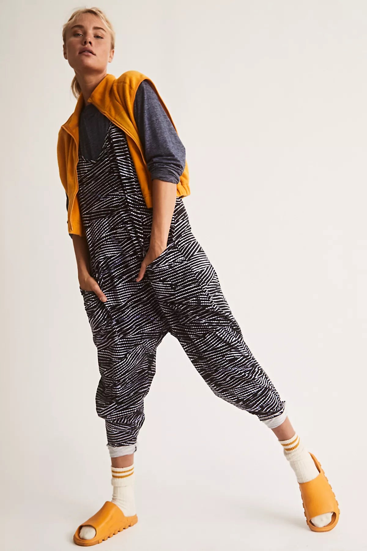 Hot Shot Printed Onesie