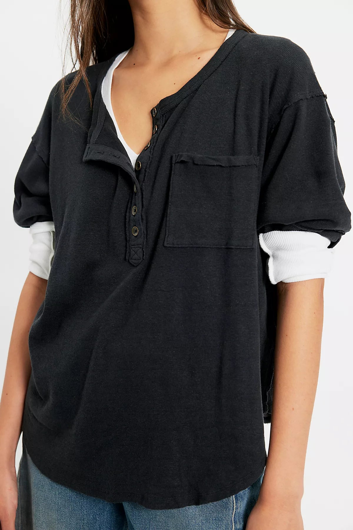 We The Free Aspen Henley Tee