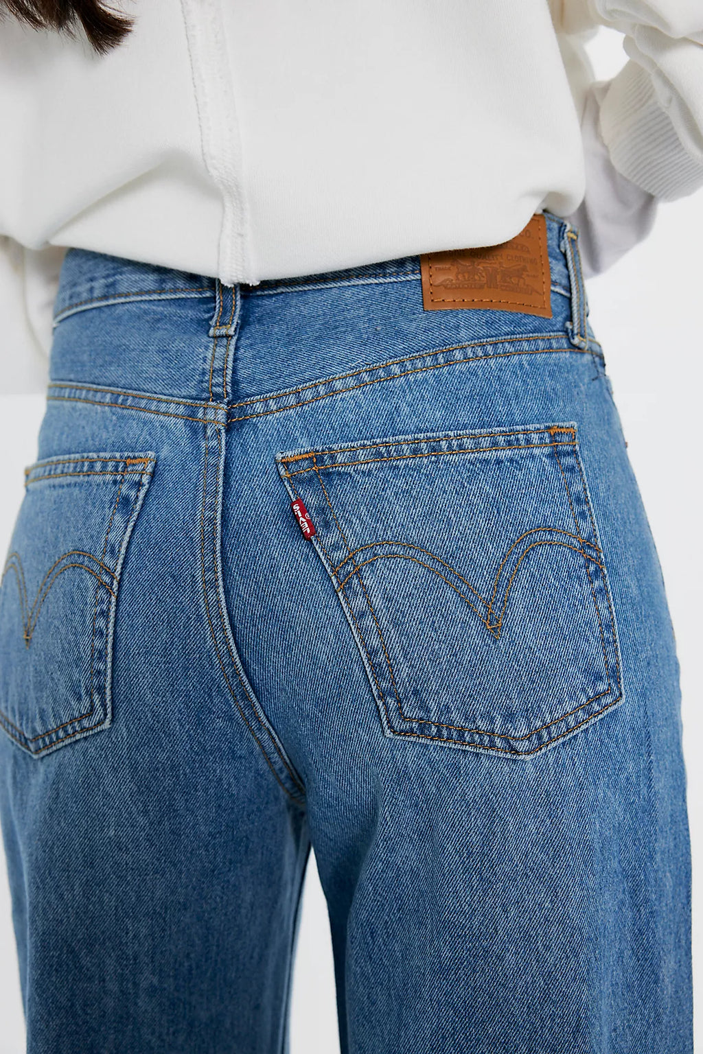 Levi's Ribcage Wide-Leg Jeans