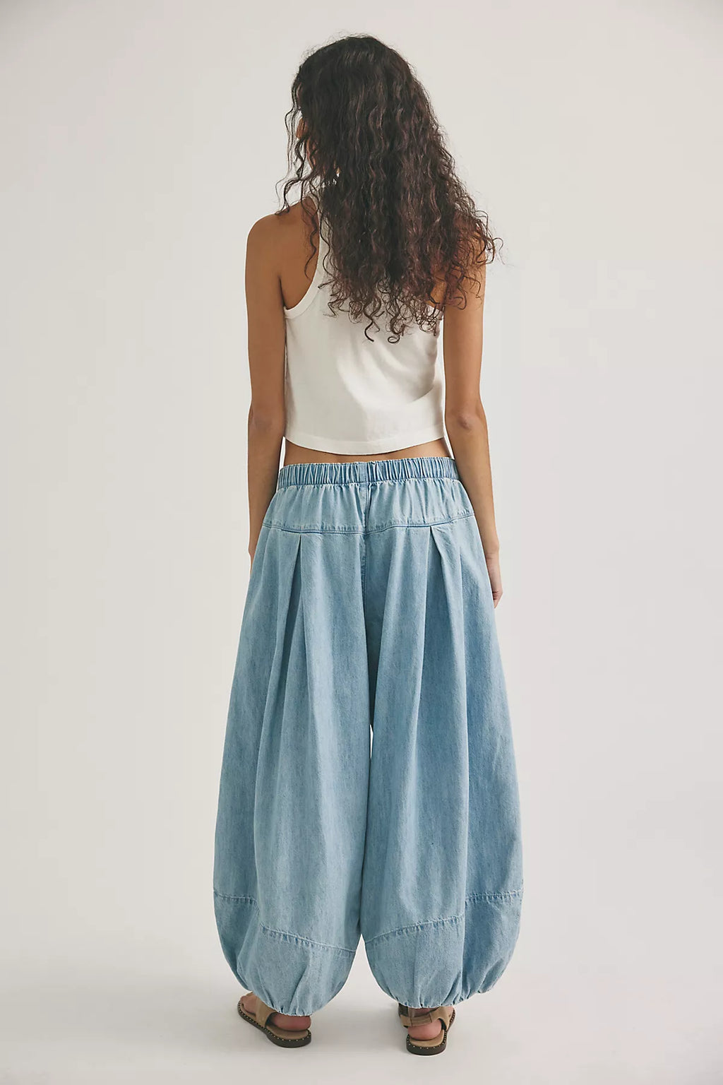 We The Free Moonflower Pull-On Balloon Jeans