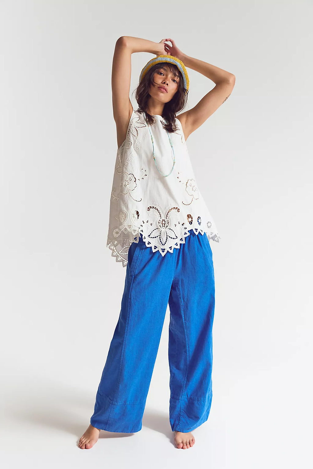 Reina Cutwork Tunic