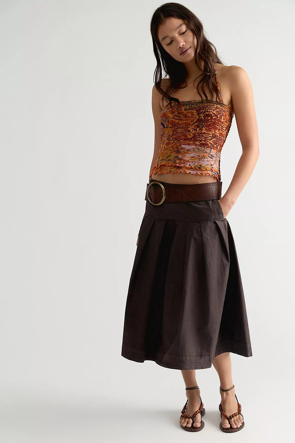 Poppy Tube Top