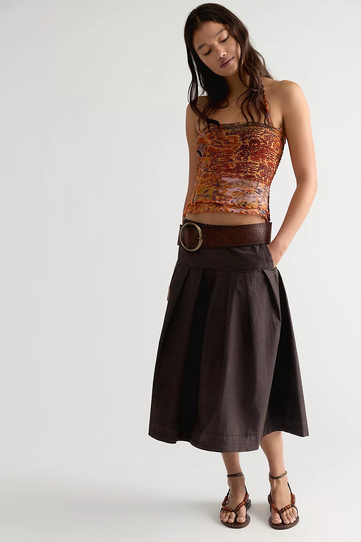 Poppy Tube Top