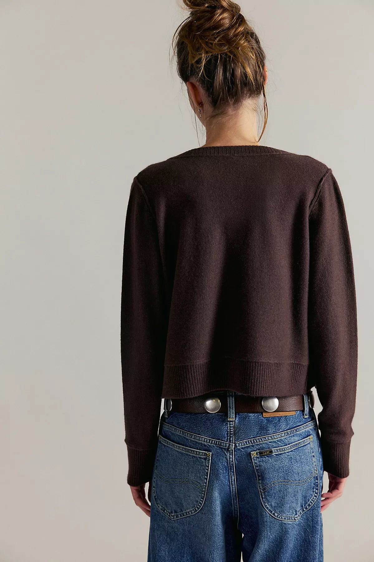 Nocturnal Solid Cashmere Cardi